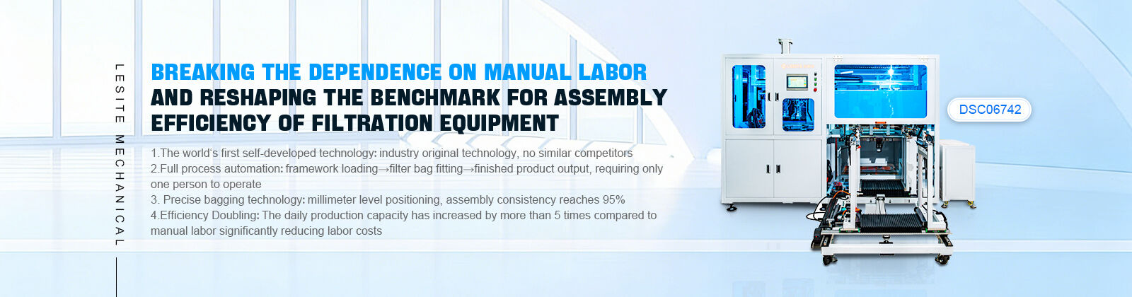 Máy làm bộ lọc khí