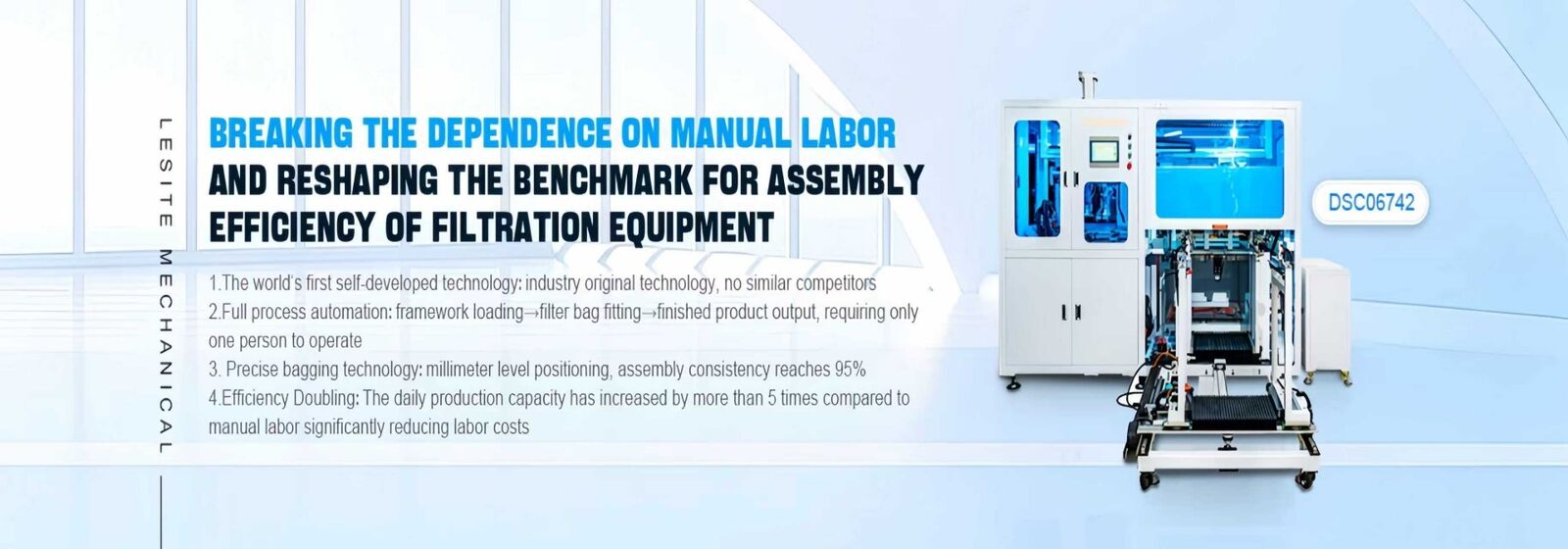 Máy làm bộ lọc khí