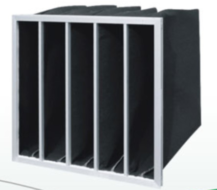 Thiết kế đa túi Carbon hoạt động Bộ lọc không khí túi Lượng không khí lớn