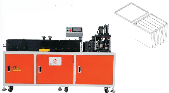 Máy chế tạo khung lọc không khí bằng sắt galvanized 12pcs/min Capacity sản xuất