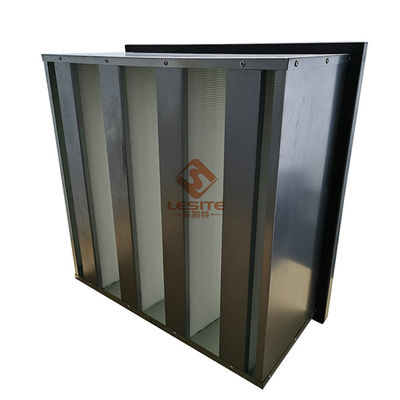 Đầu đơn Thép mạ kẽm cứng cáp MERV 9 Bộ lọc lọc không khí 110 Pa