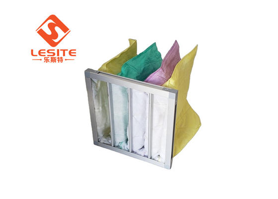 Tiêu thụ năng lượng thấp Túi mở 85% Bộ lọc túi Hepa Cấu trúc độc đáo