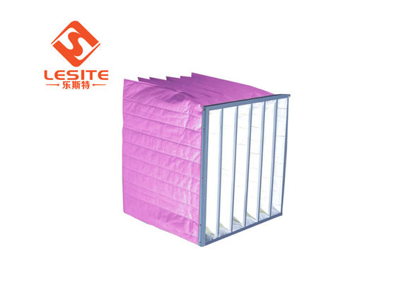 Độ thấm cao Bộ lọc túi 99,97% Tuổi thọ làm việc lâu dài