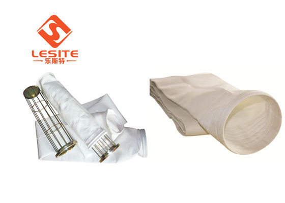 Khả năng thấm khí tốt Bộ lọc túi bụi 2mm, Túi lọc Baghouse Màu trắng