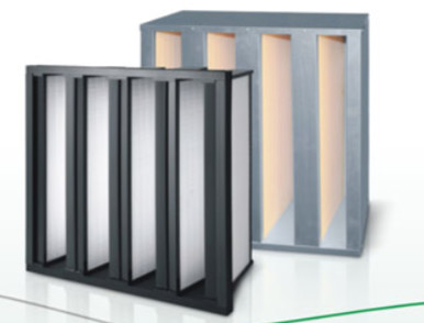 Bộ lọc kết hợp hiệu suất trung bình / bộ lọc HEPA Com Bined khu vực lọc mở rộng