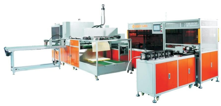 12pcs/Min Máy lọc không khí sản xuất khung lọc không khí thành công
