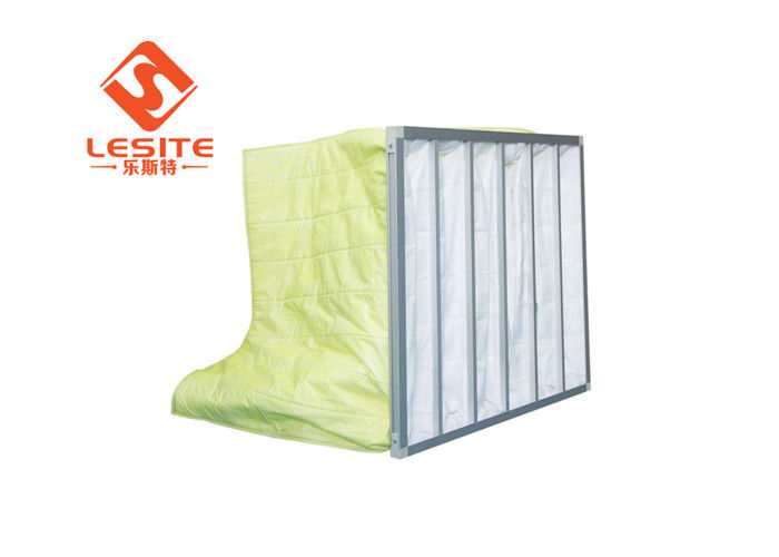 Sợi hóa học Điện trở thấp Thay thế bộ lọc Hepa H13, Bộ lọc phương tiện Hepa