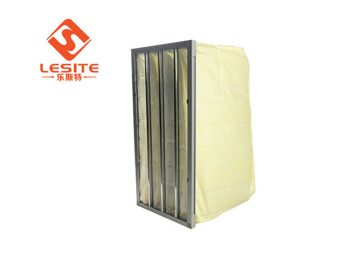 Sử dụng phòng sạch Bộ lọc Hepa sợi thủy tinh F5 F6 F7 Hiệu quả lọc cao