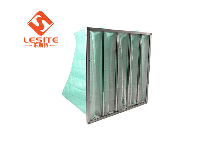 Bộ lọc sợi thủy tinh kháng nhỏ 21mm H14 Bộ lọc túi nhôm, Bộ lọc khí bỏ túi