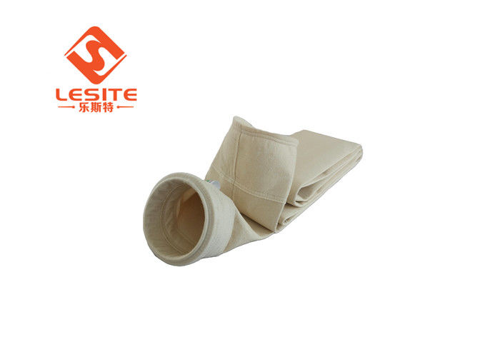 Màu sắc tự nhiên Chứng chỉ CE Bộ lọc túi bụi Polypropylene Sợi thủy tinh