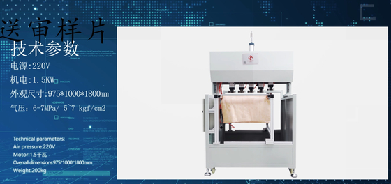 6,5 - Máy sản xuất bộ lọc không khí bán tự động 7Pa