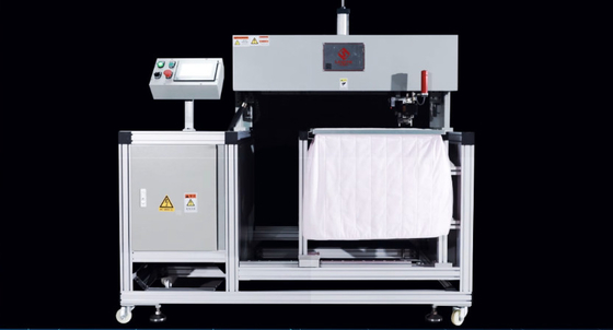 Máy tán đinh bán tự động 380V 7Pa cho bộ lọc bỏ túi